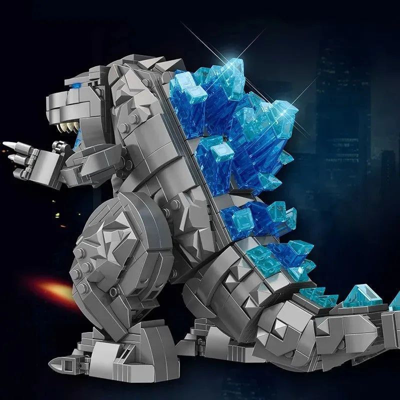 Panlos MOC Building Block Set: Monster Mecha Godzilla Q Version, Model 687301