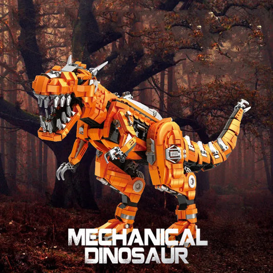 Panlos MOC Building Block Set: Jurassic Dinosaur Mechanical Tyrannosaurus, Model 611014