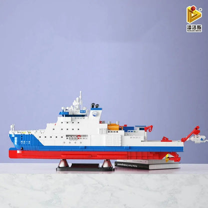 Panlos MOC Building Block Set: Deep Sea One Research Ship, Model 688010