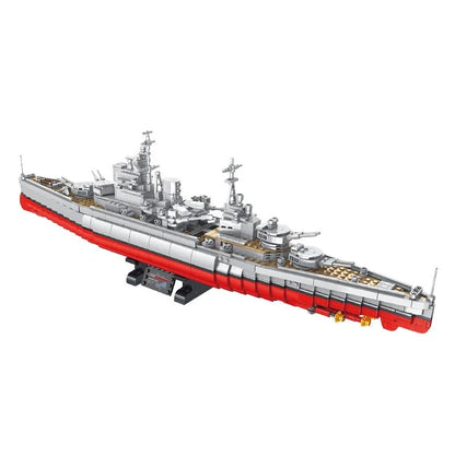Panlos MOC Building Block Set: Warship Queen Elizabeth Battleship, Model 637008