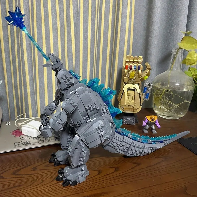 Panlos MOC Building Block Set: Movie Creative Expert Monster Godzilla, Model 687001
