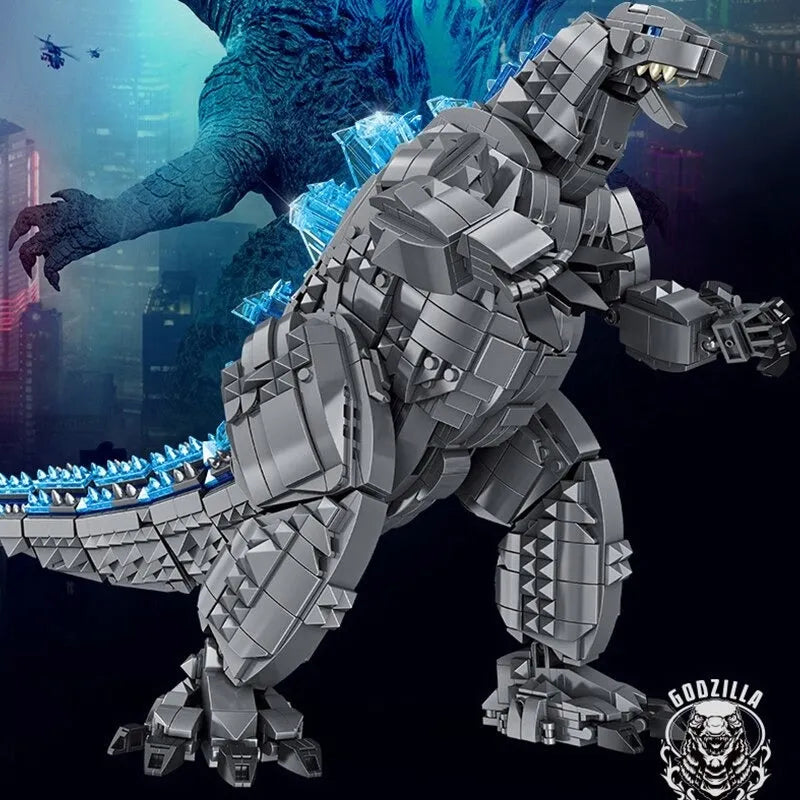 Panlos MOC Building Block Set: Movie Creative Expert Monster Godzilla, Model 687001
