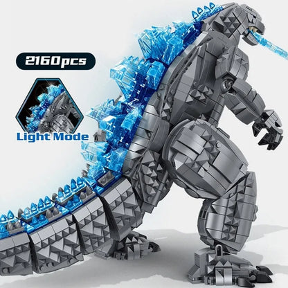 Panlos MOC Building Block Set: Movie Creative Expert Monster Godzilla, Model 687001