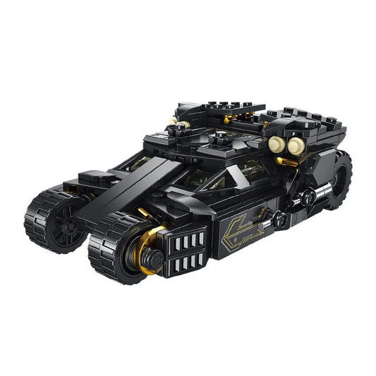 Panlos MOC Building Block Set: Superhero Racing Batmobile Car, Model 666039