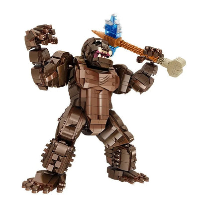 Panlos MOC Building Block Set: Movie MOC Creative Expert King Kong, Model 687002