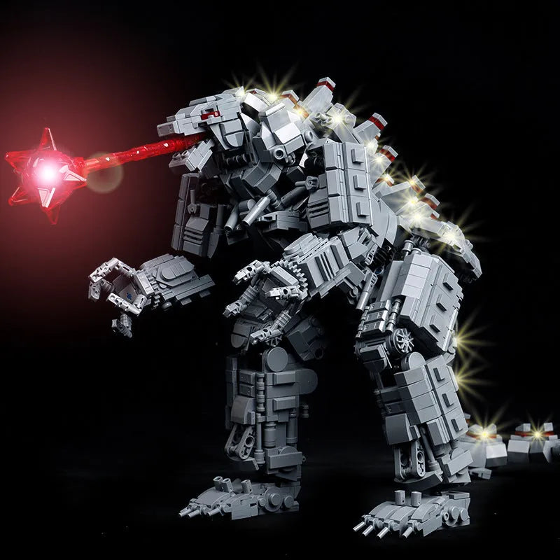 Panlos MOC Building Block Set: Movie MOC Creative Expert Mecha Godzilla, Model 687003