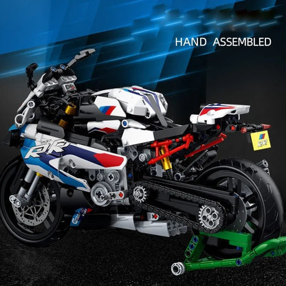 Panlos MOC Building Block Set: BMW M 1000RR Motorcycle 672004