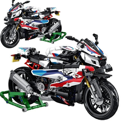 Panlos MOC Building Block Set: BMW M 1000RR Motorcycle 672004