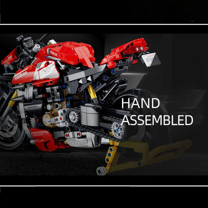 Panlos MOC Building Block Set: Streetfighter V4 SP Motorcycle 672006