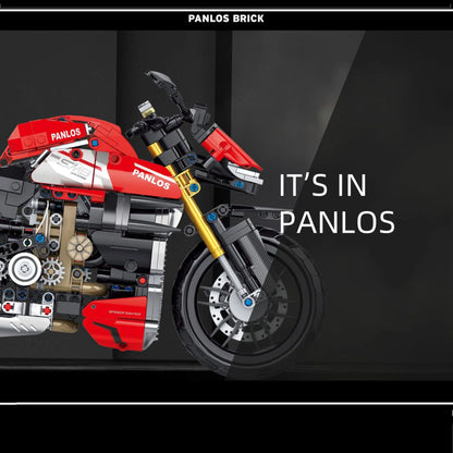 Panlos MOC Building Block Set: Streetfighter V4 SP Motorcycle 672006