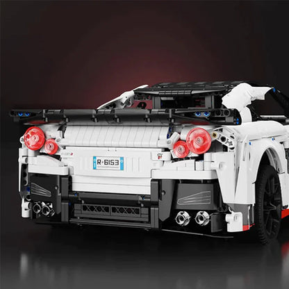 Trilumity Building Block Set: 1: 8 Nissan R35 GTR, Perfectly Restore Details, Additional Engine Model (4098Piece)