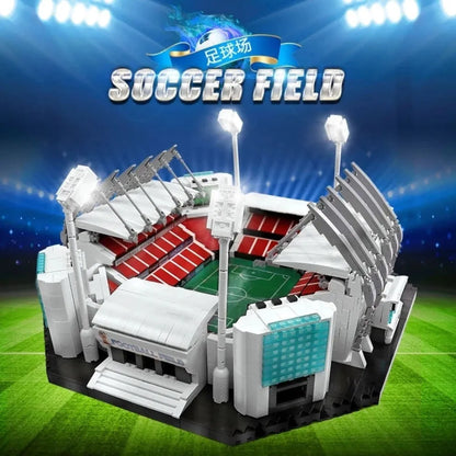 QZL MOC Building Block Set: Soccer Football Stadium, Model 90008