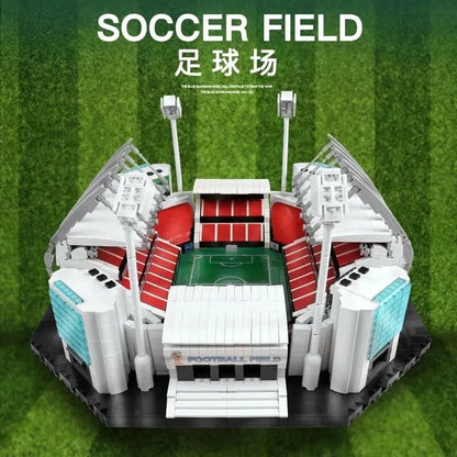 QZL MOC Building Block Set: Soccer Football Stadium, Model 90008