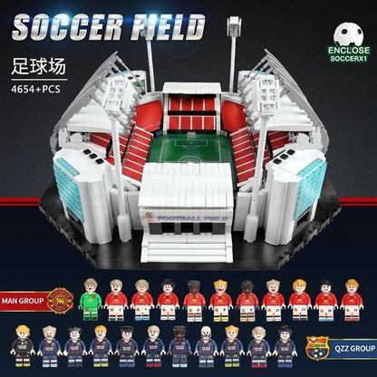QZL MOC Building Block Set: Soccer Football Stadium, Model 90008