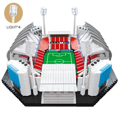 QZL MOC Building Block Set: Soccer Football Stadium, Model 90008