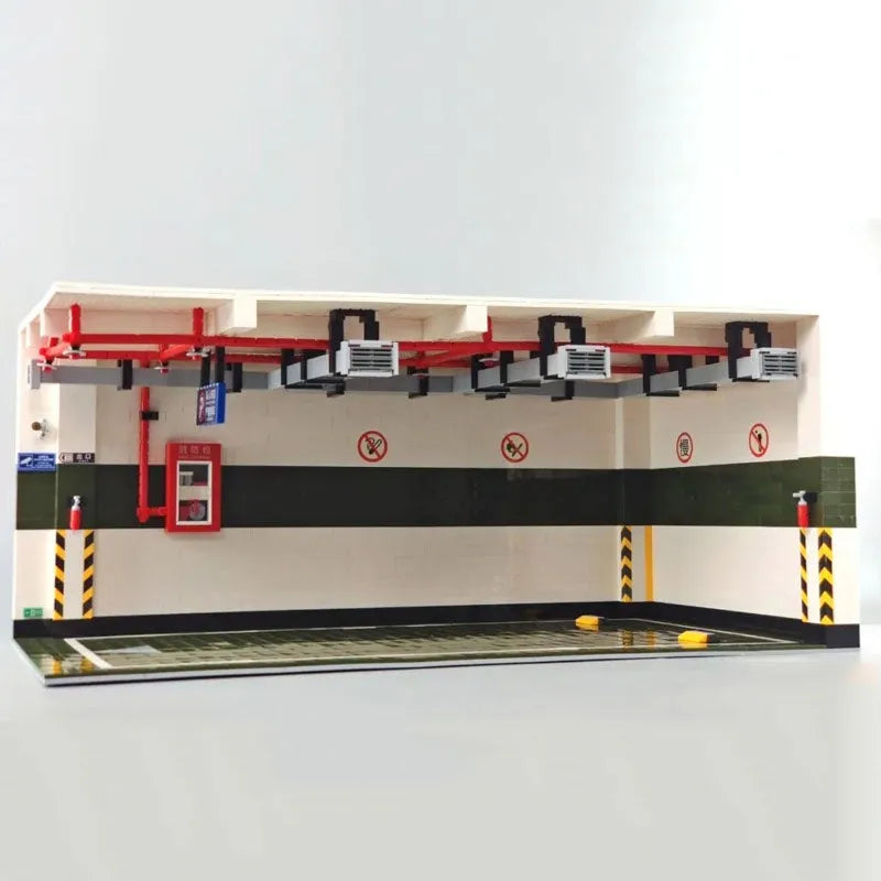 QZL MOC Building Block Set: Car Parking Garage, Model 90009