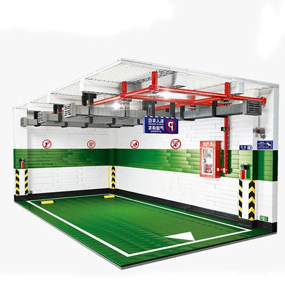QZL MOC Building Block Set: Car Parking Garage, Model 90009