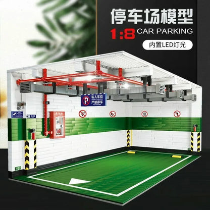 QZL MOC Building Block Set: Car Parking Garage, Model 90009