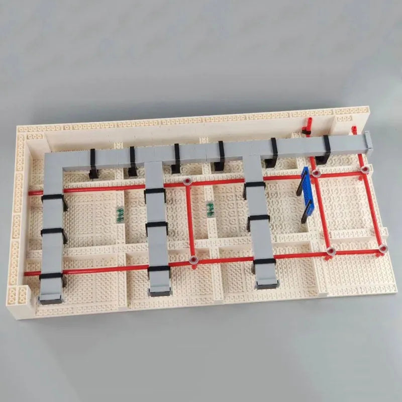 QZL MOC Building Block Set: Car Parking Garage, Model 90009