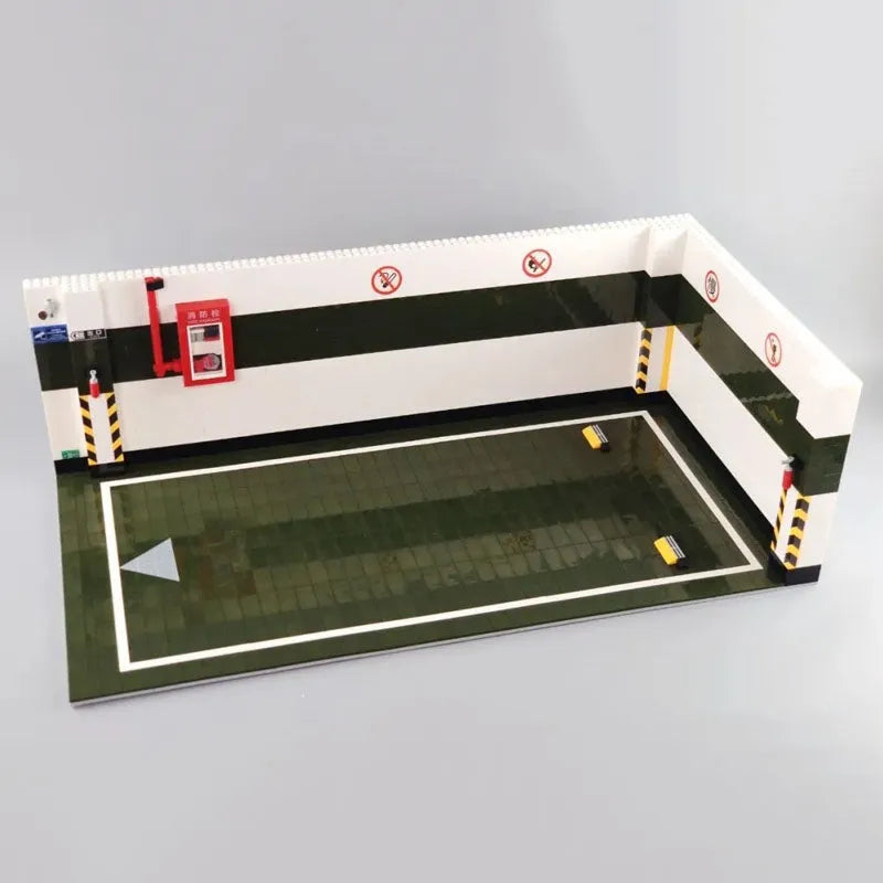 QZL MOC Building Block Set: Car Parking Garage, Model 90009