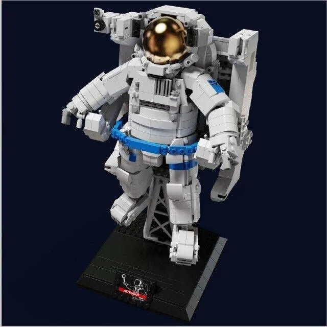 QZL MOC Building Block Set: Idea Exploring Space Astronaut