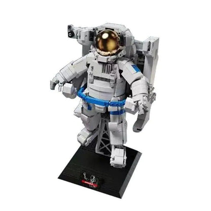 QZL MOC Building Block Set: Idea Exploring Space Astronaut