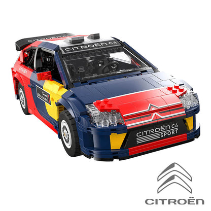 Trilumity Motorized Building Block Set: Remote Controlled 2008 Citroën C4 Wrc (1550+-Piece)