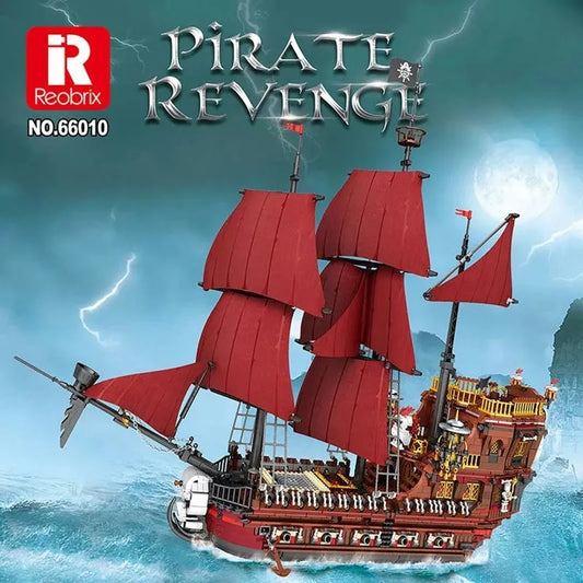 Reobrix MOC Building Block Set: The Royal Pirate Revenge Ship