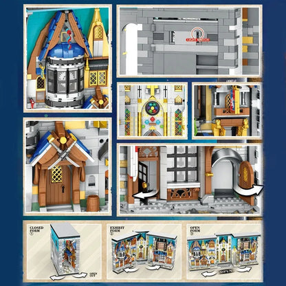 Reobrix MOC Building Block Set: Medieval Town Market