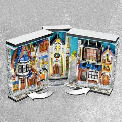 Reobrix MOC Building Block Set: Medieval Town Market