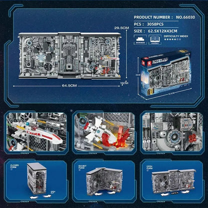 Reobrix MOC Building Block Set: Star Revenge Planet Book