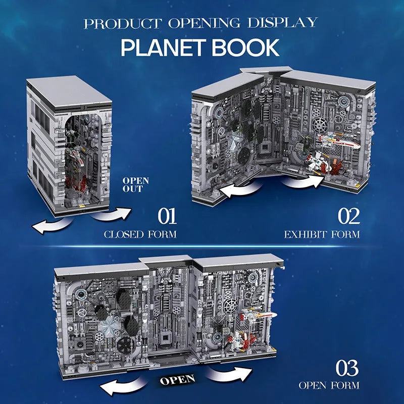 Reobrix MOC Building Block Set: Star Revenge Planet Book