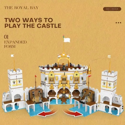 Reobrix MOC Building Block Set: Pirate MOC The Royal Bay, Model 66013