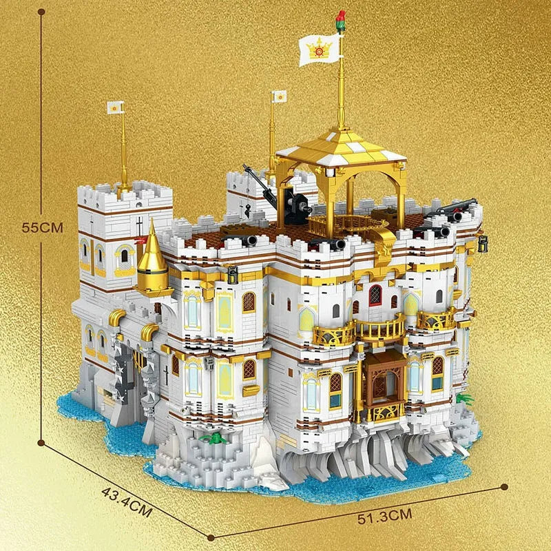 Reobrix MOC Building Block Set: Pirate MOC The Royal Bay, Model 66013