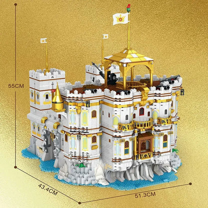 Reobrix MOC Building Block Set: Pirate MOC The Royal Bay, Model 66013