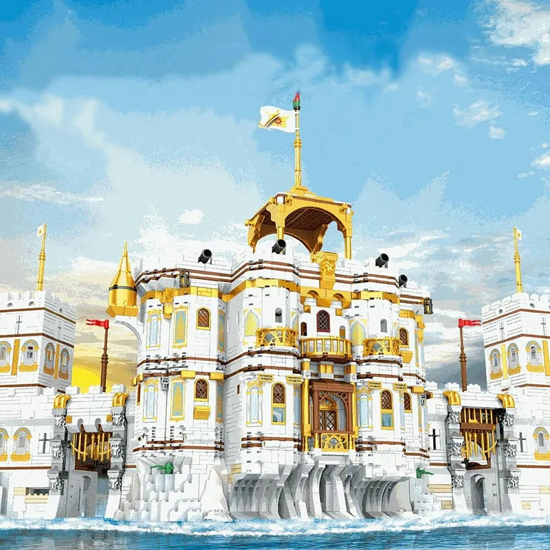 Reobrix MOC Building Block Set: Pirate MOC The Royal Bay, Model 66013