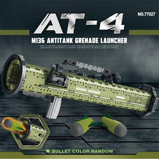 Reobrix MOC Building Block Set: M136 anti-tank Grenade Launcher, Model 77027