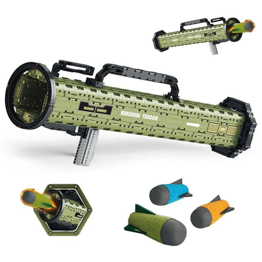 Reobrix MOC Building Block Set: M136 anti-tank Grenade Launcher, Model 77027