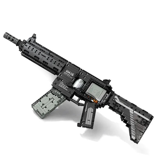 Reobrix MOC Building Block Set: M416 Assault Rifle Guns 77004, Model RE77004