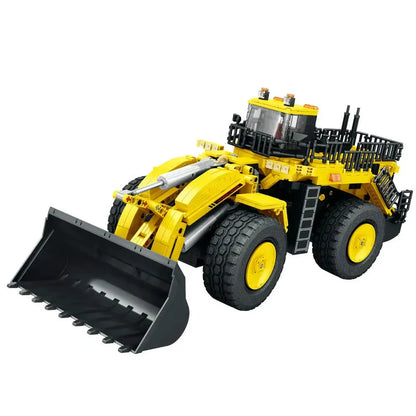 Reobrix MOC Building Block Set: APP Motorized RC Loader Excavator Truck 22009, Model RE22009