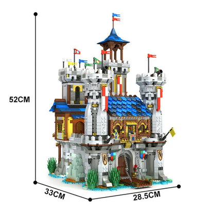 Reobrix MOC Building Block Set: The Golden Lion Castle, Model 66006