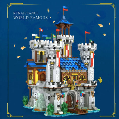 Reobrix MOC Building Block Set: The Golden Lion Castle, Model 66006