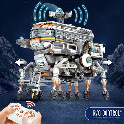 Reobrix MOC Motorized Building Block Set: RC Star Revenge Space Walker Robot, Model 99003