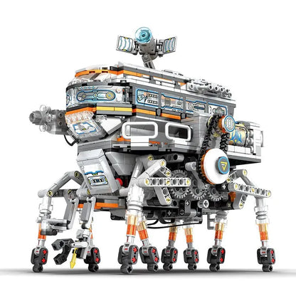 Reobrix MOC Motorized Building Block Set: RC Star Revenge Space Walker Robot, Model 99003