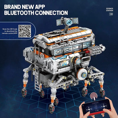 Reobrix MOC Motorized Building Block Set: RC Star Revenge Space Walker Robot, Model 99003
