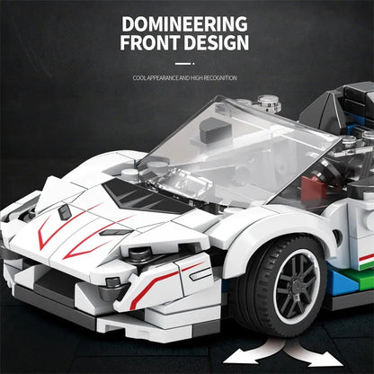 Reobrix MOC Building Block Set: 687 Lambo Aventador SVJ Hyper Racing Car