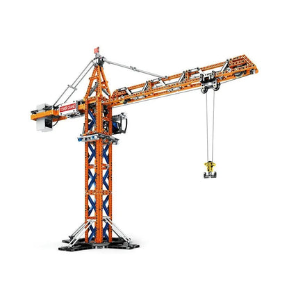 Reobrix Building Block Set: APP Motorized RC Tower Crane, Model RE22013