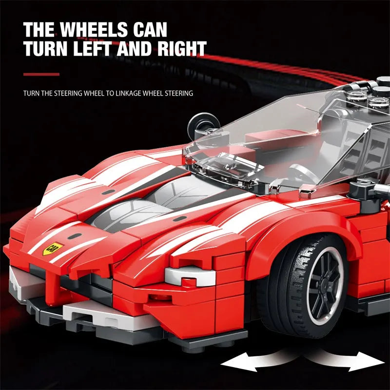 Reobrix MOC Building Block Set: 686 Ferrari FXX-K V2 Hyper Racing Car