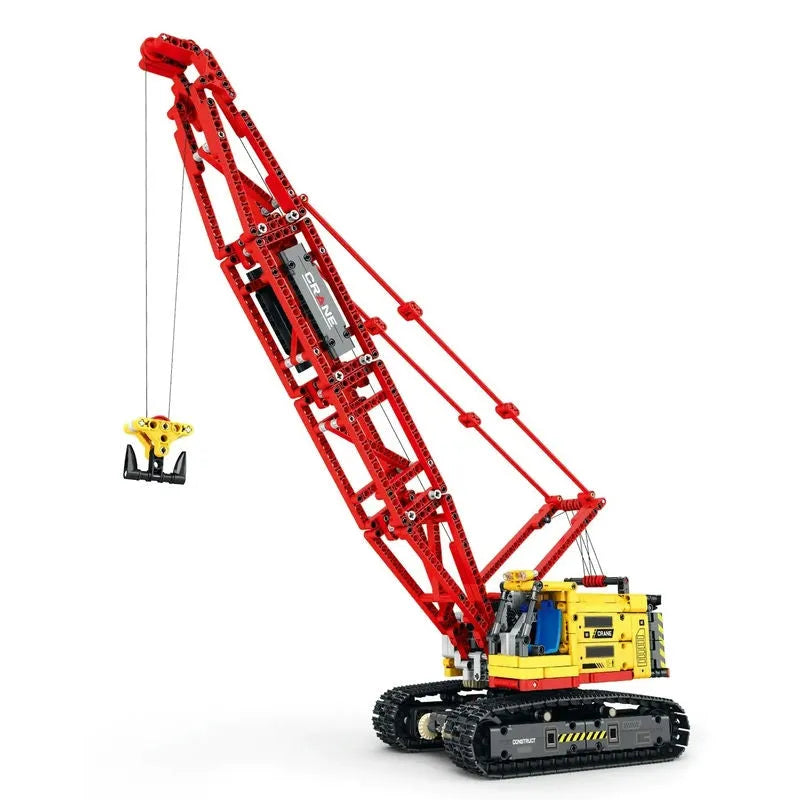 Reobrix MOC Building Block Set: APP RC Motorized Crawler Crane, Model RE22006