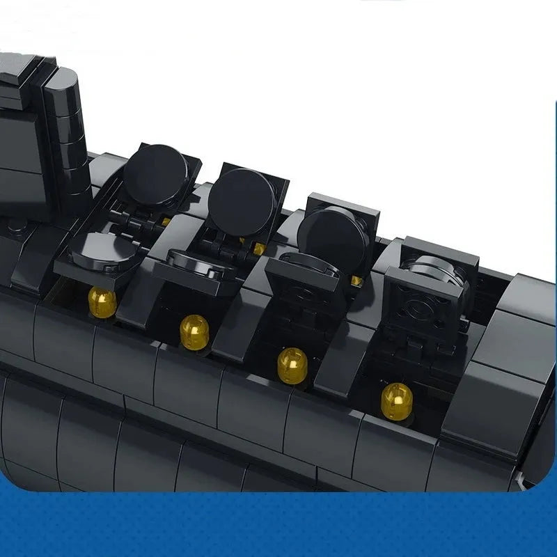Reobrix MOC Building Block Set: Strategic Nuclear Submarine Warship, Model RE800